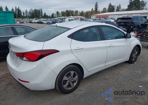 2015 Hyundai Elantra Se из США, поврежденный, VIN 5NPDH4AE8FH633109